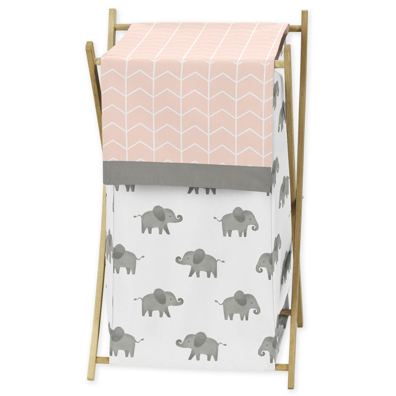 Sweet Jojo Designs Elephant Laundry Hamper & Reviews Wayfair